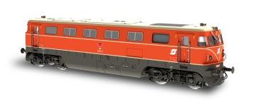 Jägerndorfer Collection JC10532 - H0 Diesellok 2050.01 Orange Metall der ÖBB; Ep. IV - Digital mit Sound - Wechselstrom
